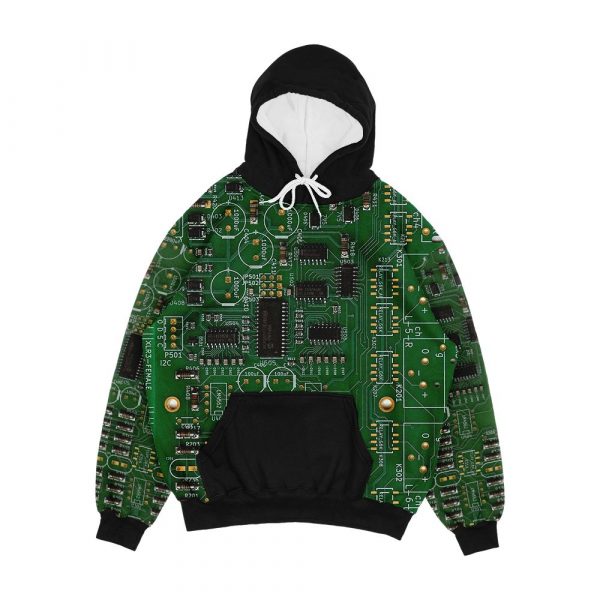Pcb Printed Circuit Board Men's All-Over-Print Hoodie
