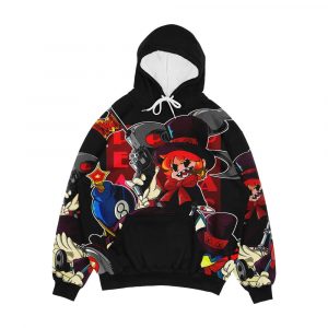 Peacock Graphic Tee Men's All-Over-Print Hoodie