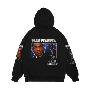 Alternative view of Peep Show Alan Johnson 90S Tribute Men's All-Over-Print Hoodie