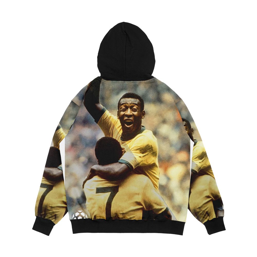 Pele Men's All-Over-Print Hoodie - Image 2