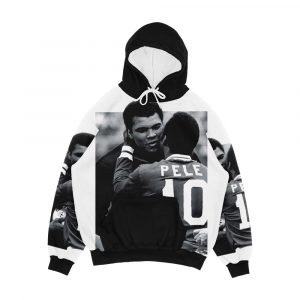 Pele Muhammad Ali Men's All-Over-Print Hoodie