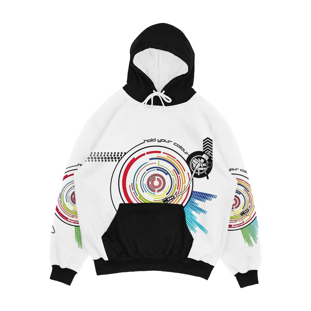 Pendulum Vinyl Music Mashup Men's All-Over-Print Hoodie