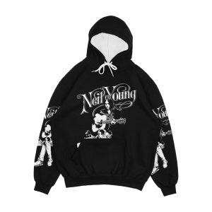 Perfects Art Styles Young Guitarist And Typorgraphy Men's All-Over-Print Hoodie