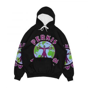 Perkis Power Men's All-Over-Print Hoodie