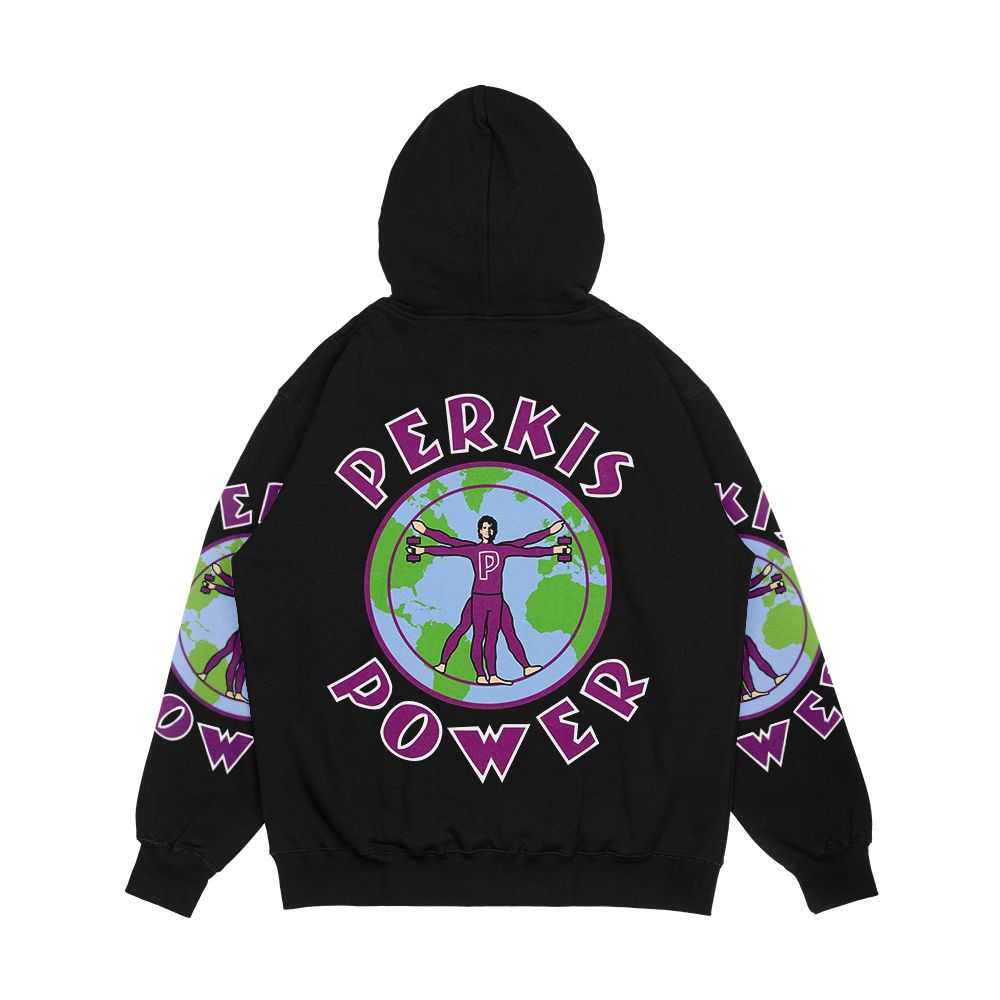 Perkis Power Men's All-Over-Print Hoodie - Image 2