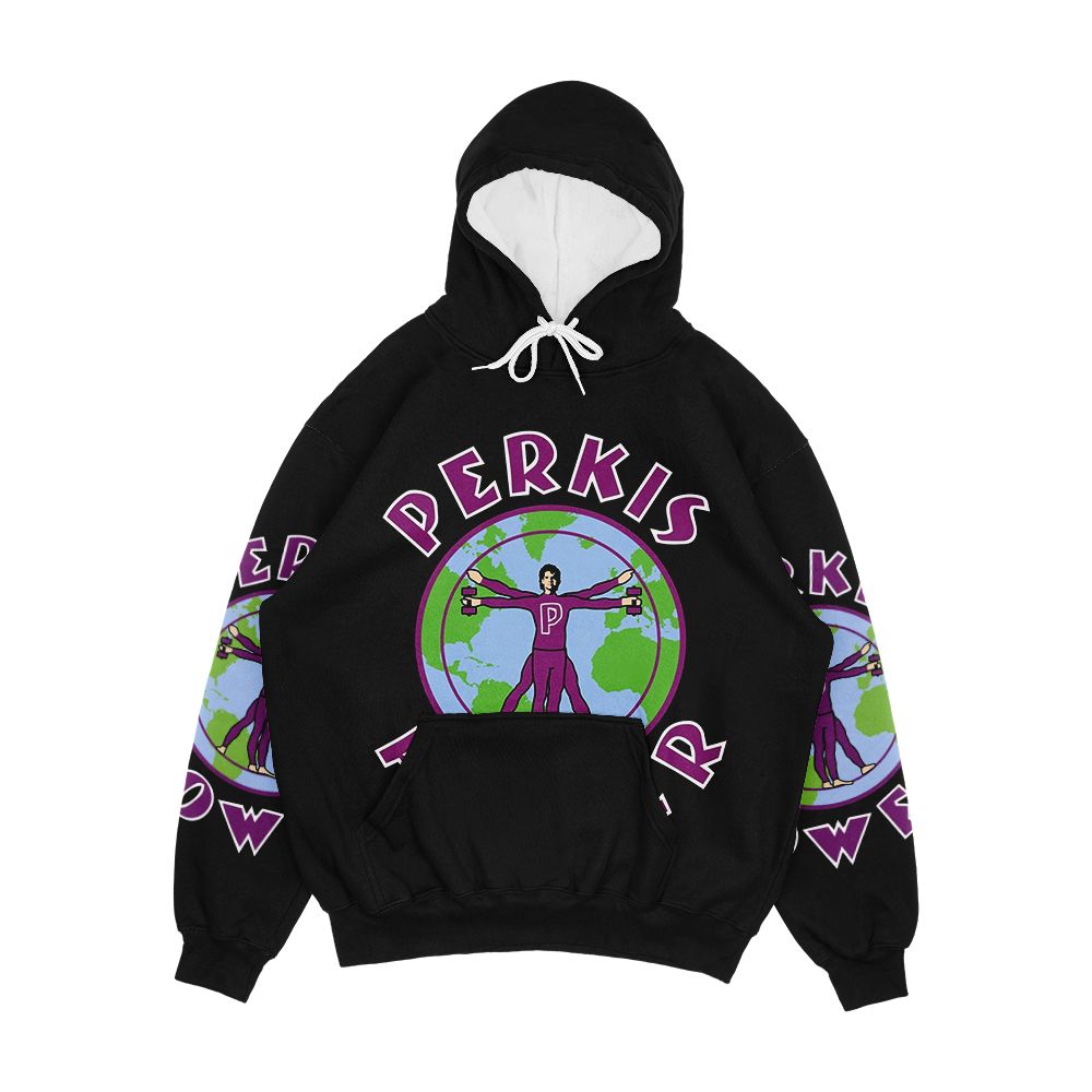 Perkis Power Men's All-Over-Print Hoodie