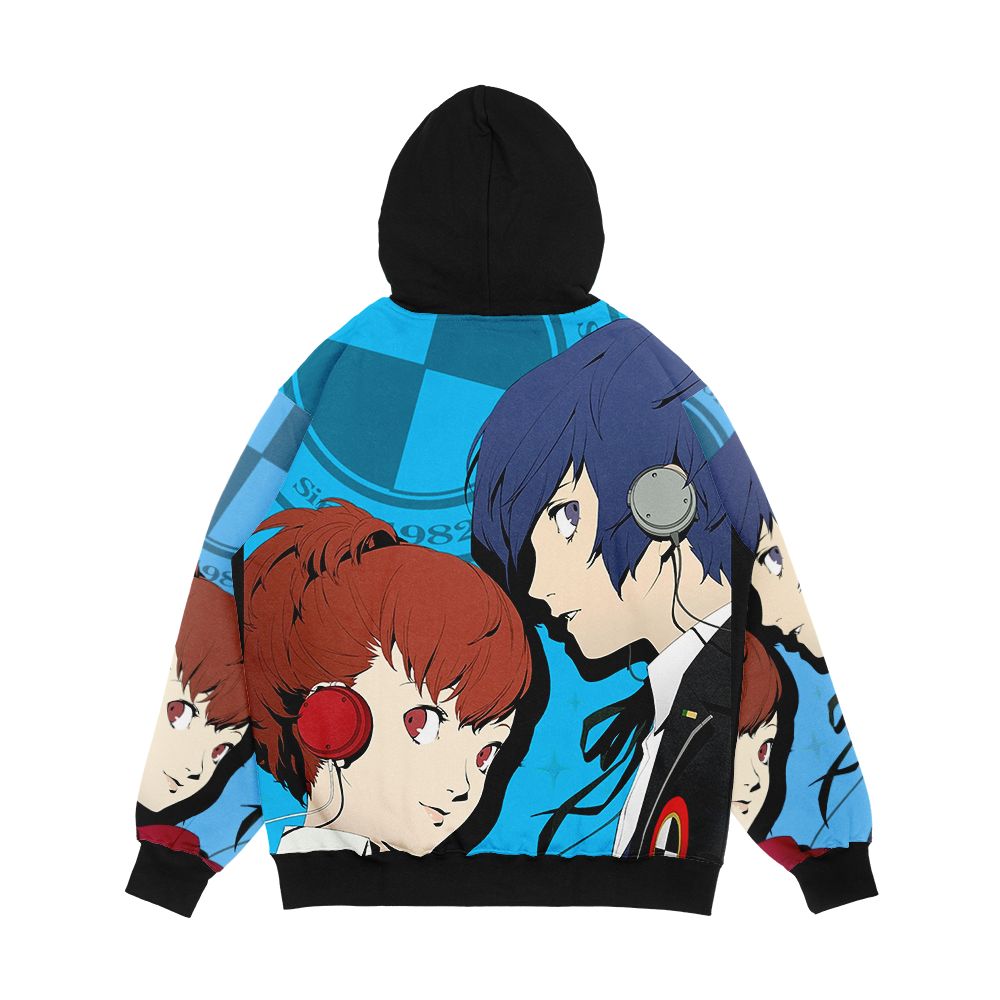 Persona 3 Protagonist Special Edition 25 Men's All-Over-Print Hoodie - Image 2