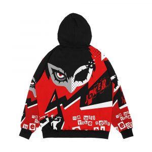 Alternative view of Persona 5 Joker Take Your Heart Men's All-Over-Print Hoodie