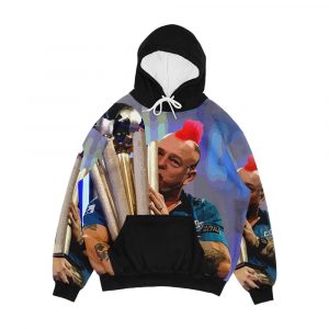 Peter Wright 2022 Dart Champion Men's All-Over-Print Hoodie
