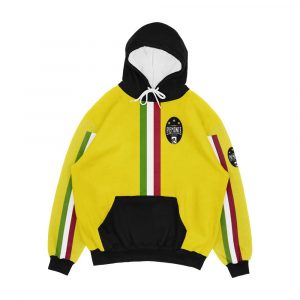 Piemonte Calcio Away Kit Men's All-Over-Print Hoodie