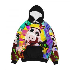 Piggy Men's All-Over-Print Hoodie