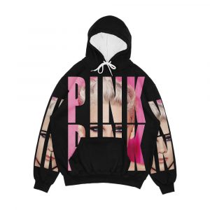 Pink Beautiful Trauma Men's All-Over-Print Hoodie