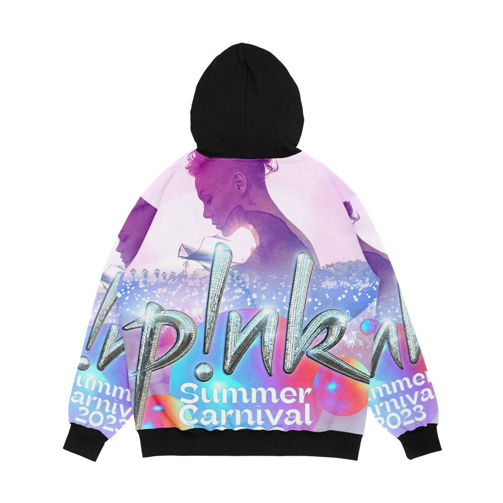 Pink Summer Carnival Tour 2023 Masokber Men's All-Over-Print Hoodie - Image 2