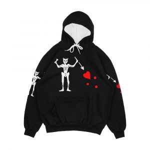 Pirate Flag Edward Teach Blackbeard Men's All-Over-Print Hoodie