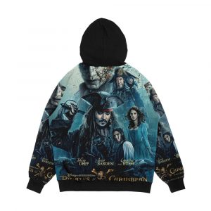 Alternative view of Pirates Of The Caribbean Dead Men Tell No Tales Men's All-Over-Print Hoodie