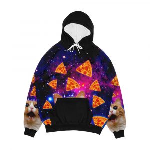 Pizza Cat Men's All-Over-Print Hoodie