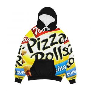 Pizza Rolls Combination Men's All-Over-Print Hoodie