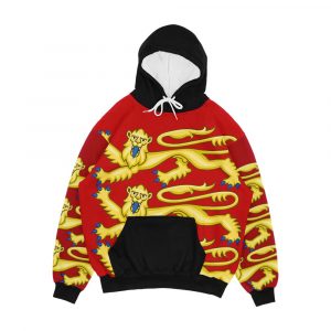 Plantagenet Arms Of England Men's All-Over-Print Hoodie