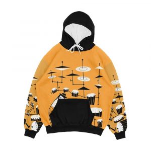 Play That Beat Men's All-Over-Print Hoodie