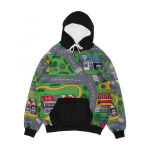 Playmat Men's All-Over-Print Hoodie