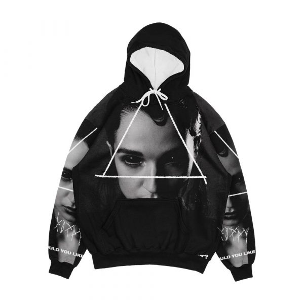 Poppy What Would You Like To Eat Men's All-Over-Print Hoodie