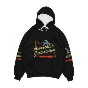 Portland Anarchist Jurisdiction Oregon Men's All-Over-Print Hoodie