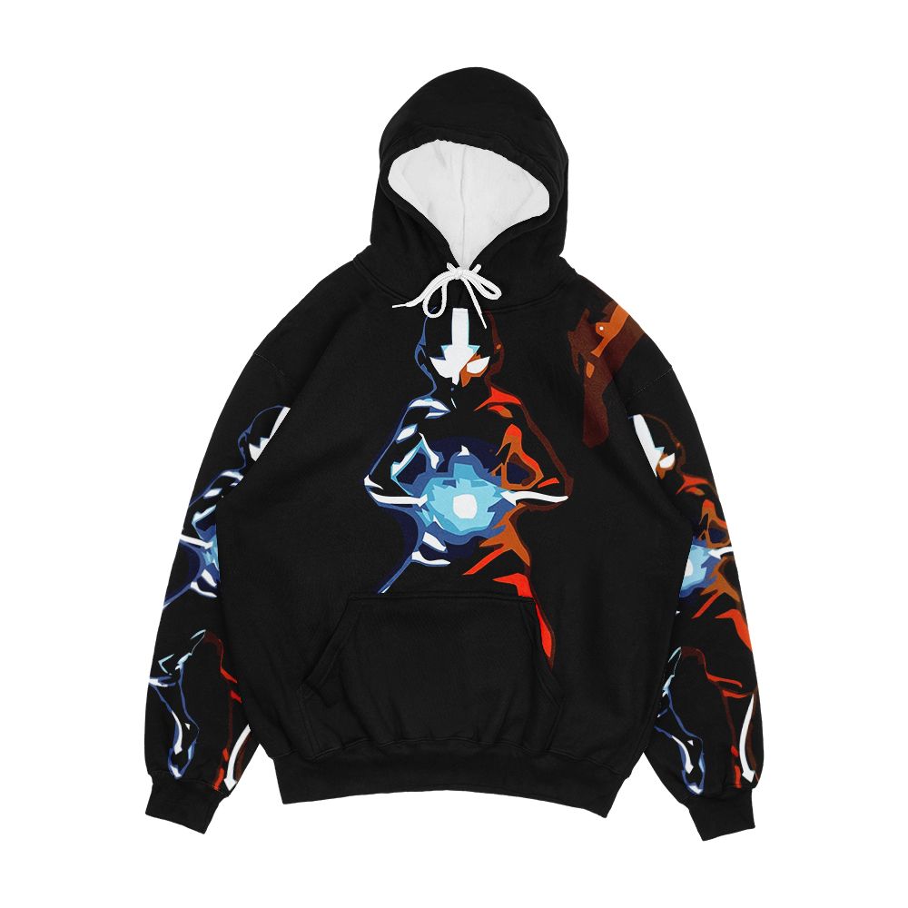 Positive And Negative Chakras Men's All-Over-Print Hoodie