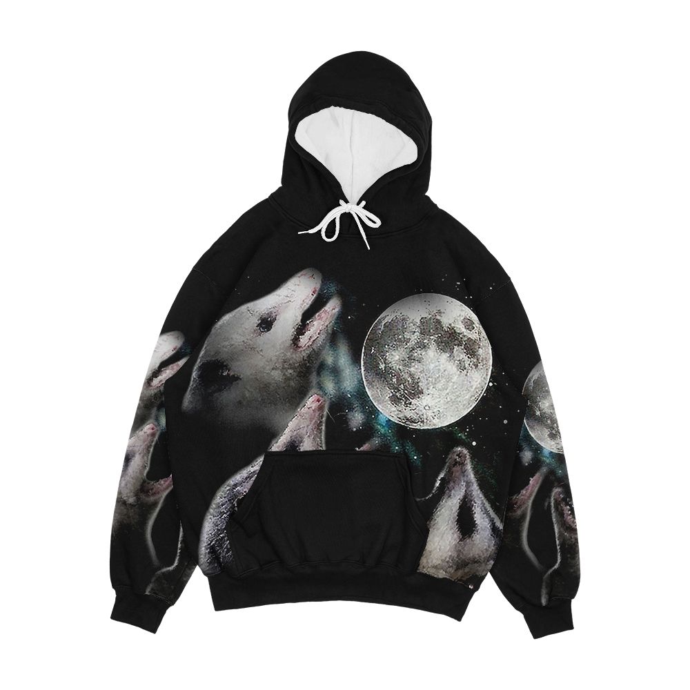 Possum Moon Men's All-Over-Print Hoodie