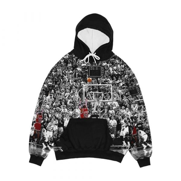 Poster Michael Jordan Chicago Bulls Last Shot Men's All-Over-Print Hoodie