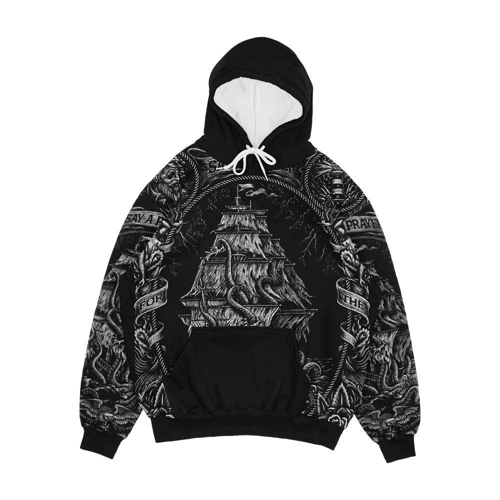 Prayer For The Seafarer Men's All-Over-Print Hoodie