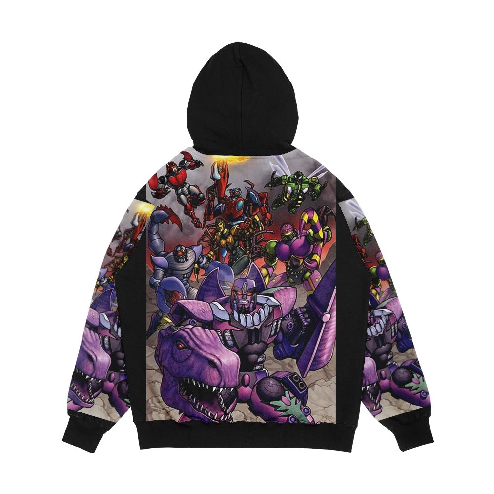 Predacons Beast Wars Transformers Men's All-Over-Print Hoodie - Image 2