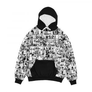 Present Mic Collage Men's All-Over-Print Hoodie