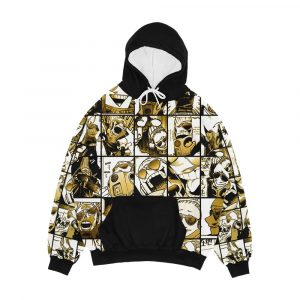 Present Mic Color Version My Hero Academia Collage Men's All-Over-Print Hoodie