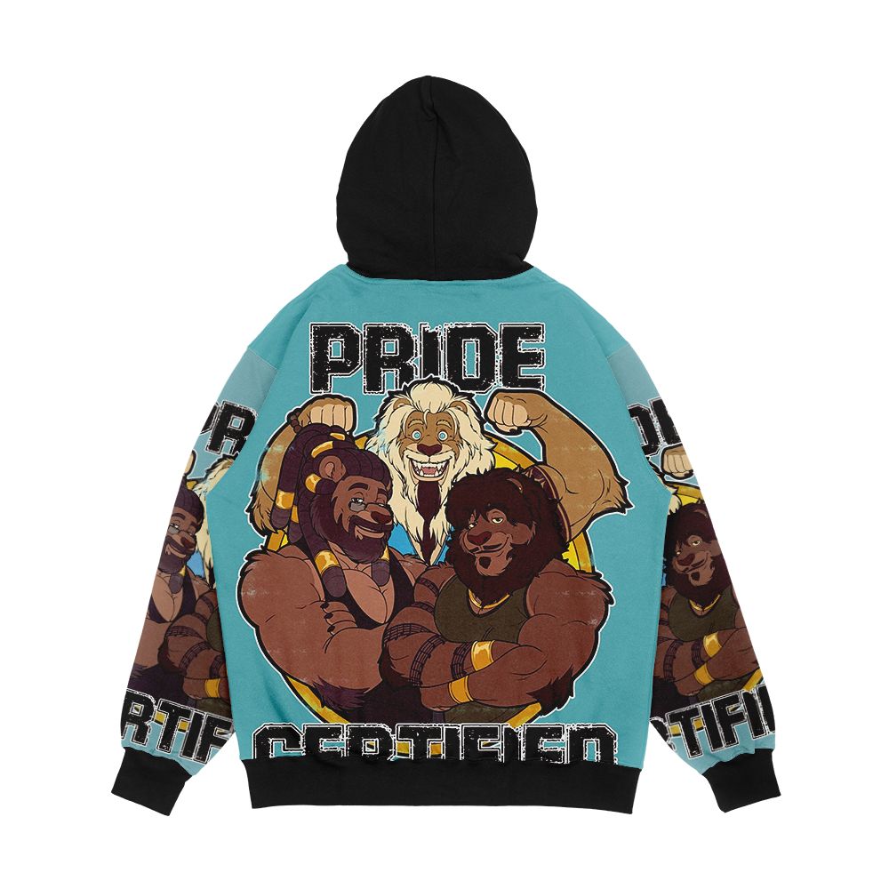 Pride Certified Men's All-Over-Print Hoodie - Image 2