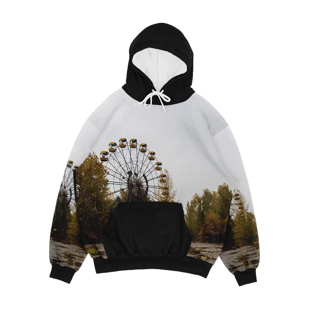 Pripyat Chernobyl Ferris Wheel Men's All-Over-Print Hoodie