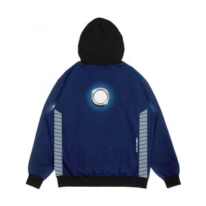 Alternative view of Proton Man Costume Shirt Adults Men's All-Over-Print Hoodie