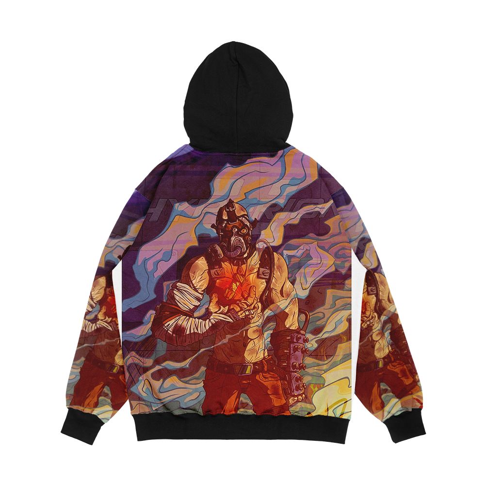 Pull The Pin Men's All-Over-Print Hoodie - Image 2