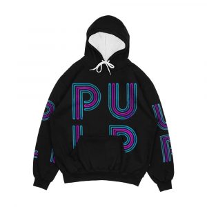 Pulp Neon Logo Men's All-Over-Print Hoodie