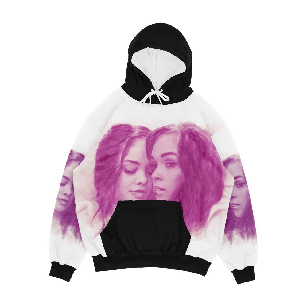 Pynk Janelle Mon %A1E Tessa Thompson Men's All-Over-Print Hoodie