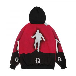 Alternative view of Queens Of The Stone Age I Appear Missing Art Tall Men's All-Over-Print Hoodie