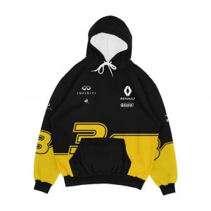 R s Formula One Team Daniel Ricciardo 3 Men's All-Over-Print Hoodie