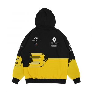 Alternative view of R s Formula One Team Daniel Ricciardo 3 Men's All-Over-Print Hoodie