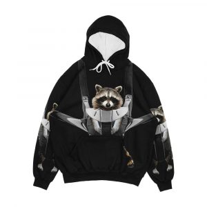 Raccoon Whisperer Men's All-Over-Print Hoodie