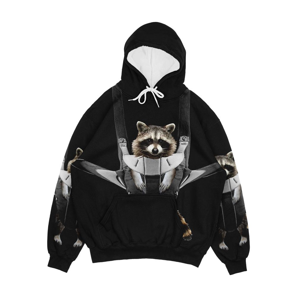 Raccoon Whisperer Men's All-Over-Print Hoodie
