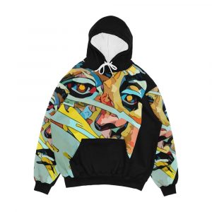 Rachel Understands Swipes Men's All-Over-Print Hoodie