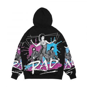 Alternative view of Rad Music You Can Dance To Men's All-Over-Print Hoodie