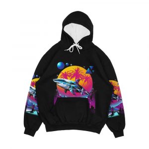 Rad Shark Men's All-Over-Print Hoodie