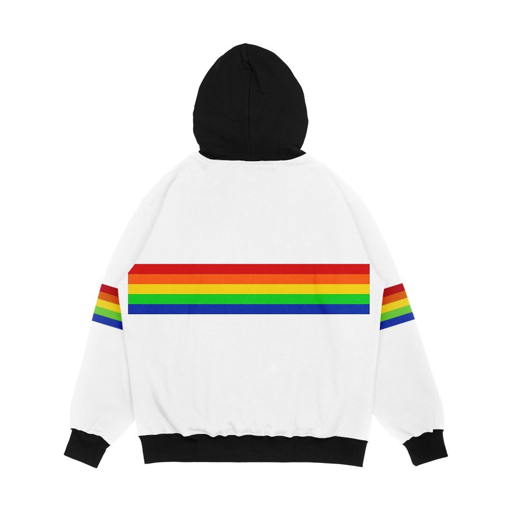 Rainbow Juliantina Juliana Men's All-Over-Print Hoodie - Image 2