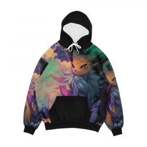Rainy Renamon Men's All-Over-Print Hoodie