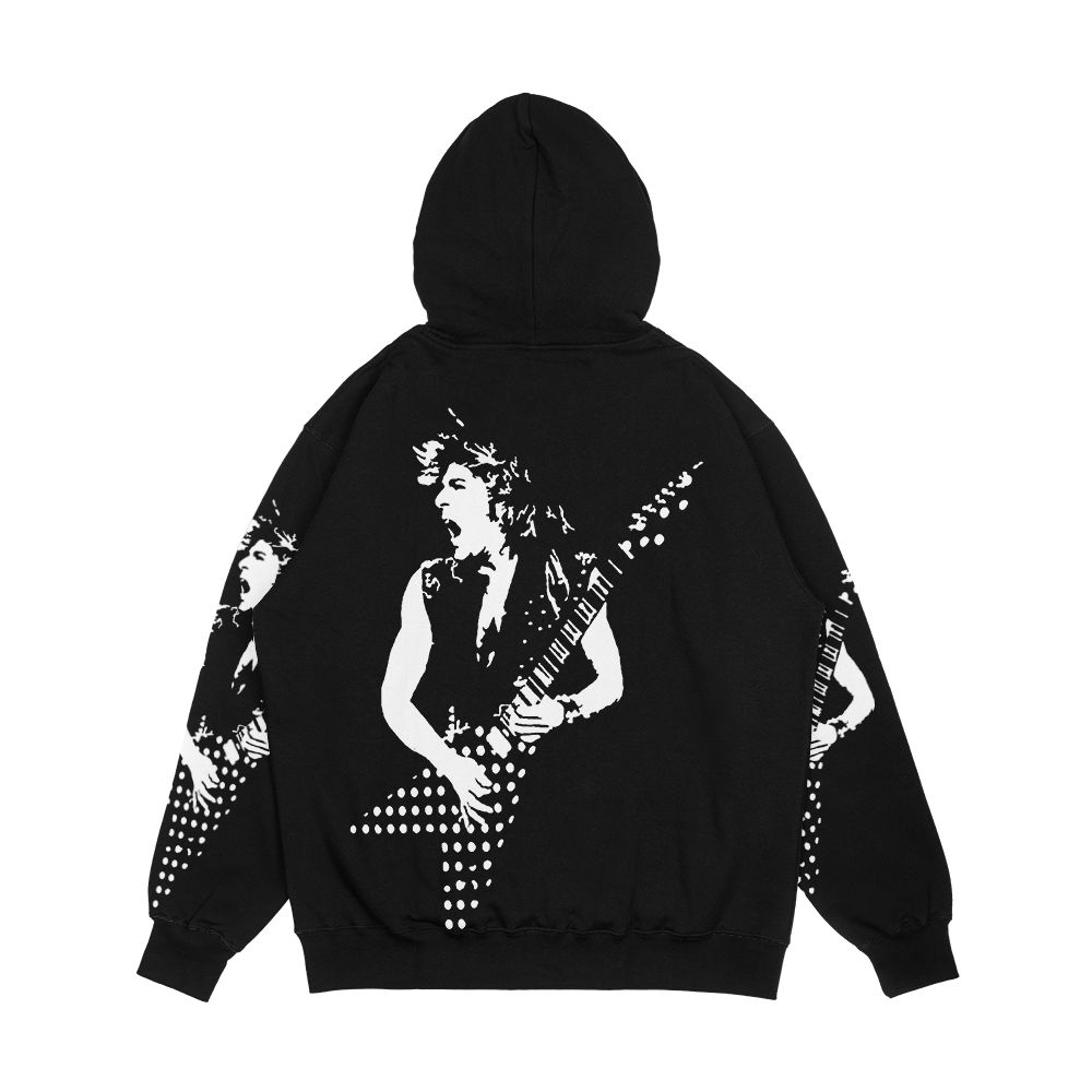 Randy Rhoads Tribute Men's All-Over-Print Hoodie - Image 2